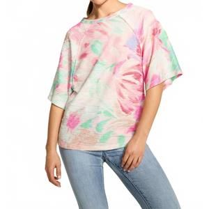NEW FDJ printed 3/4 sleeves top in patrizia